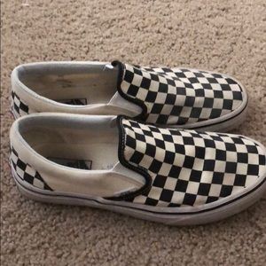 Vans slip on